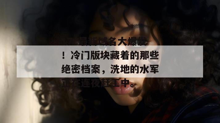 17c最新域名大爆发！冷门版块藏着的那些绝密档案，洗地的水军正在连夜赶工中。